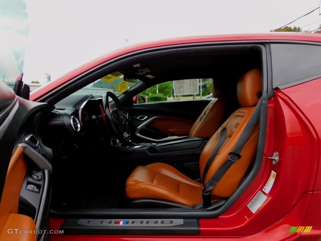 2016 Camaro SS Coupe - Garnet Red Tintcoat / Kalahari photo #11