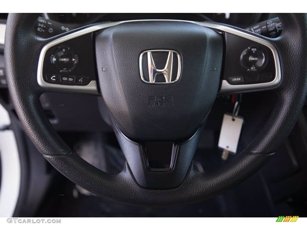 2019 CR-V LX - Platinum White Pearl / Gray photo #13