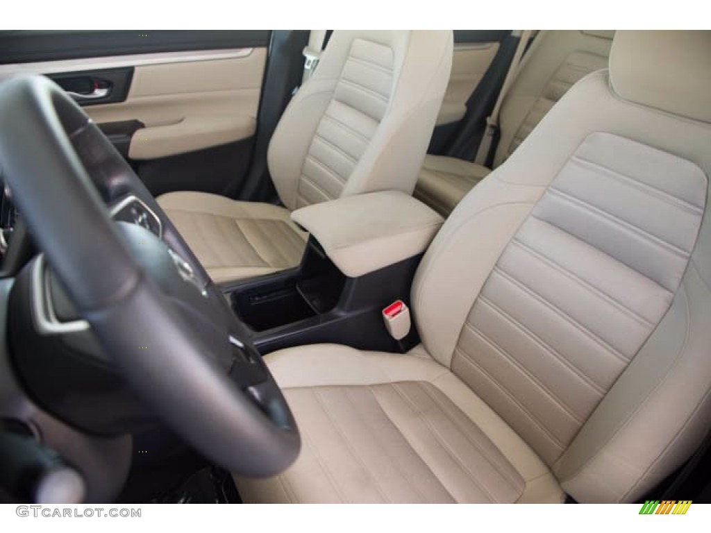 2019 CR-V LX - Platinum White Pearl / Gray photo #18