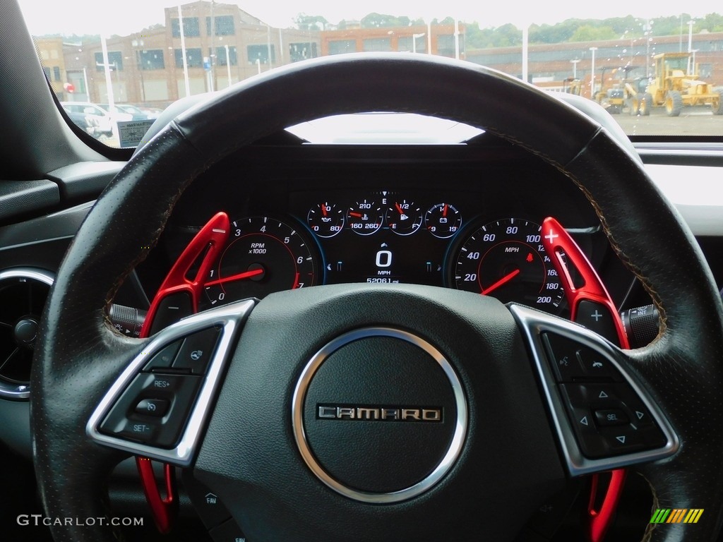 2016 Camaro SS Coupe - Garnet Red Tintcoat / Kalahari photo #20