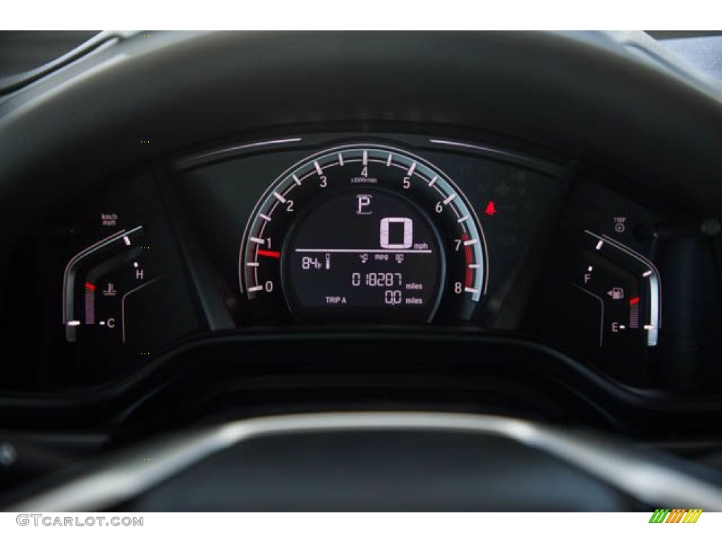 2019 CR-V LX - Platinum White Pearl / Gray photo #27