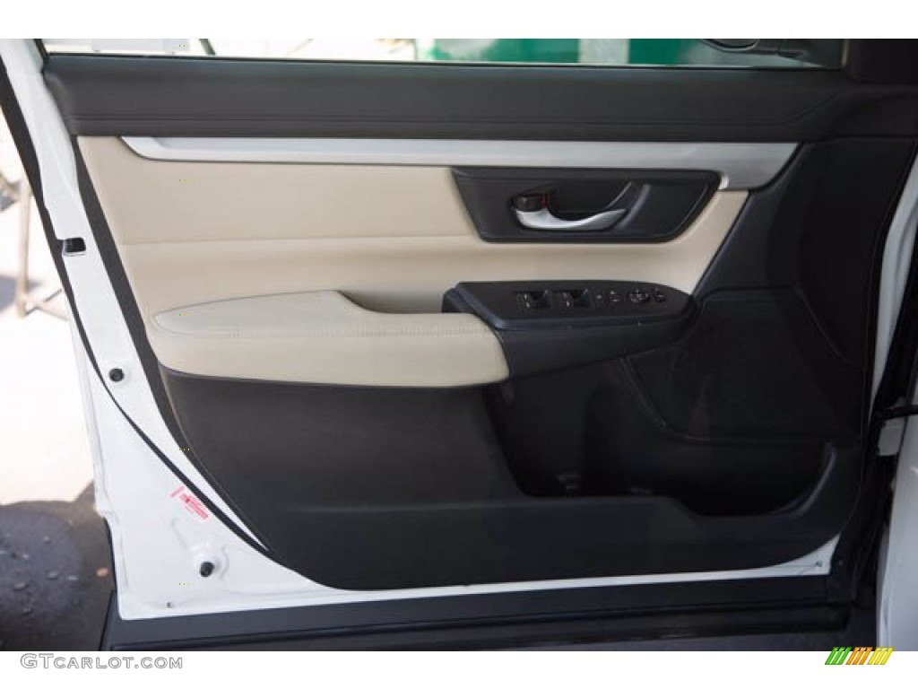 2019 CR-V LX - Platinum White Pearl / Gray photo #28