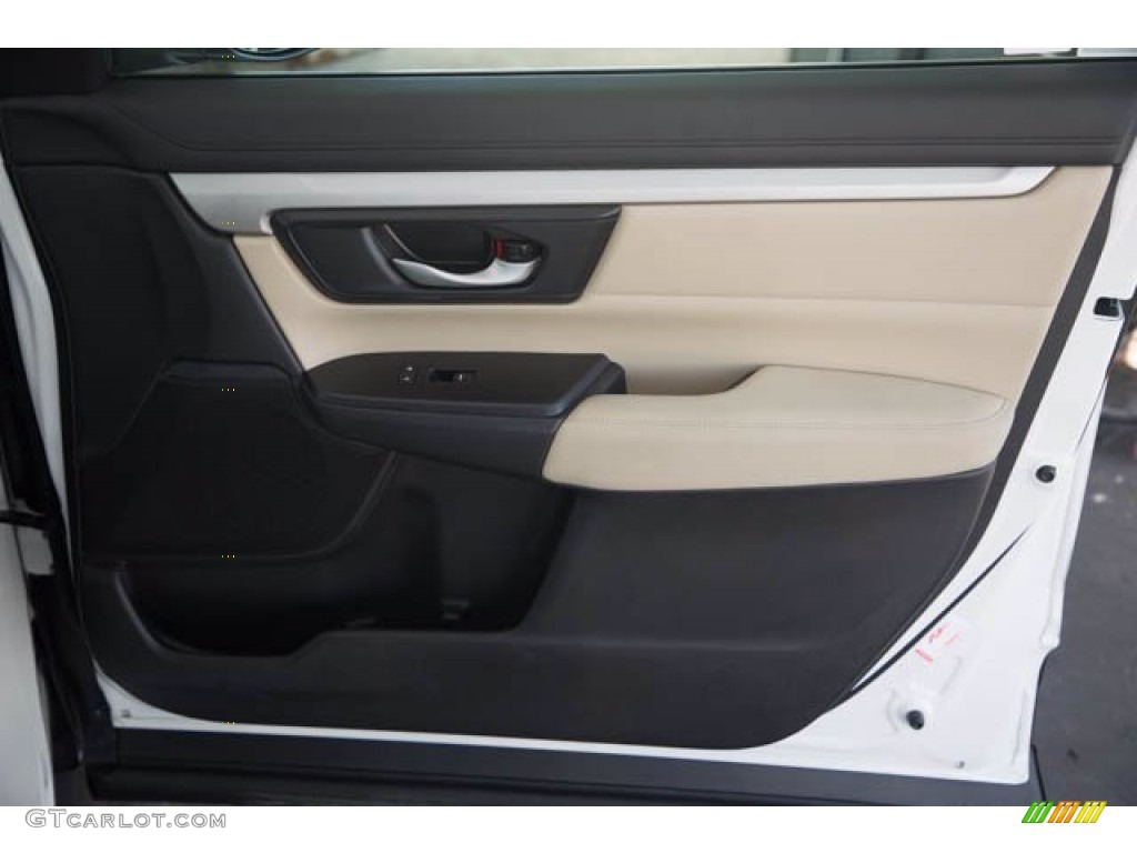 2019 CR-V LX - Platinum White Pearl / Gray photo #32