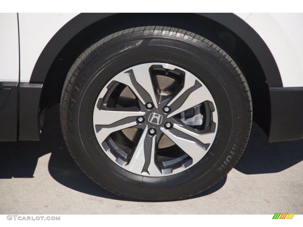 2019 CR-V LX - Platinum White Pearl / Gray photo #35