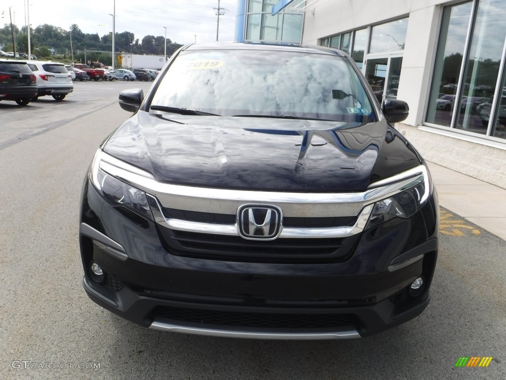 2019 Pilot EX-L AWD - Crystal Black Pearl / Gray photo #4