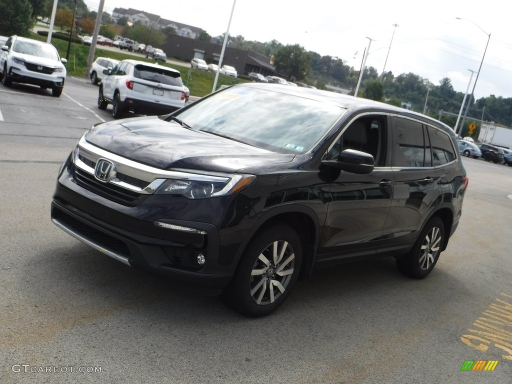 2019 Pilot EX-L AWD - Crystal Black Pearl / Gray photo #5