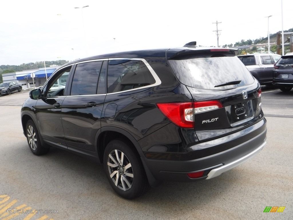 2019 Pilot EX-L AWD - Crystal Black Pearl / Gray photo #7