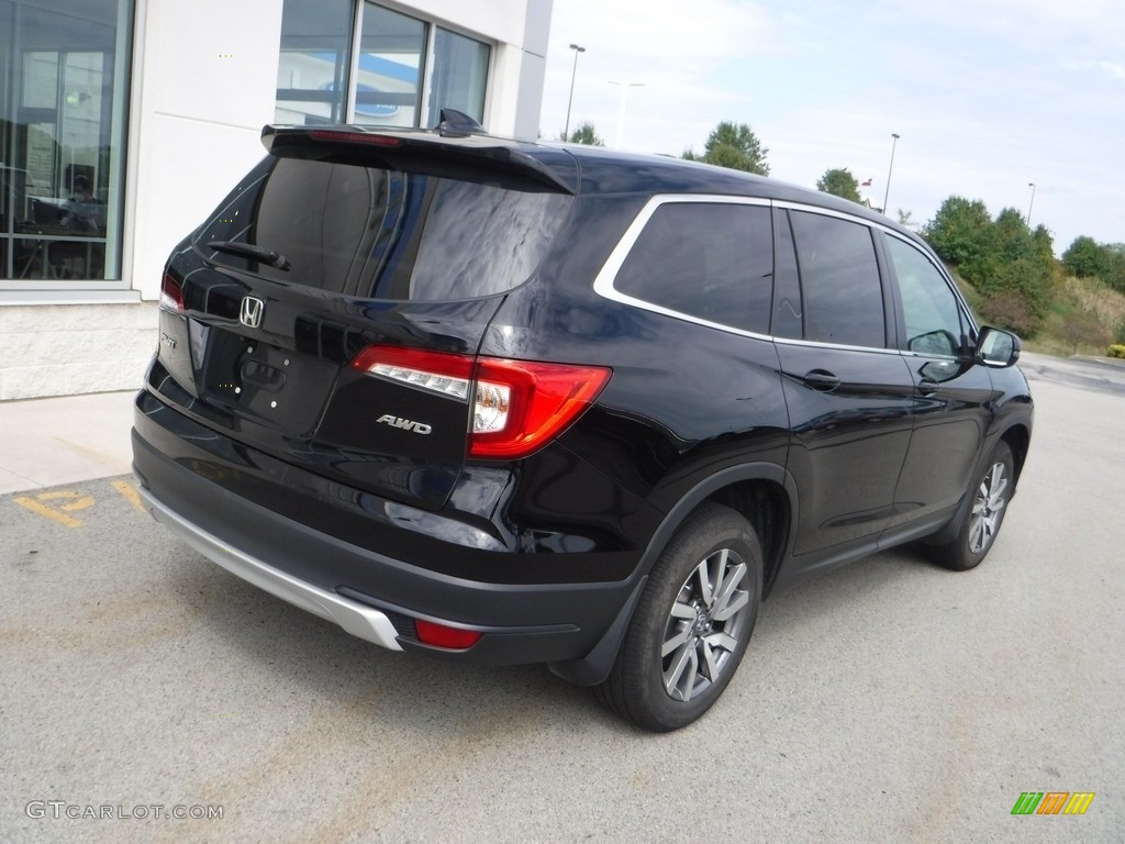 2019 Pilot EX-L AWD - Crystal Black Pearl / Gray photo #9