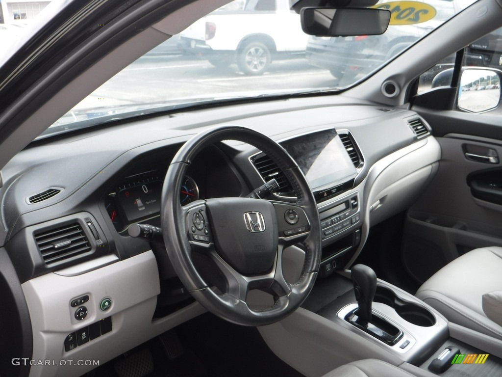 2019 Pilot EX-L AWD - Crystal Black Pearl / Gray photo #12