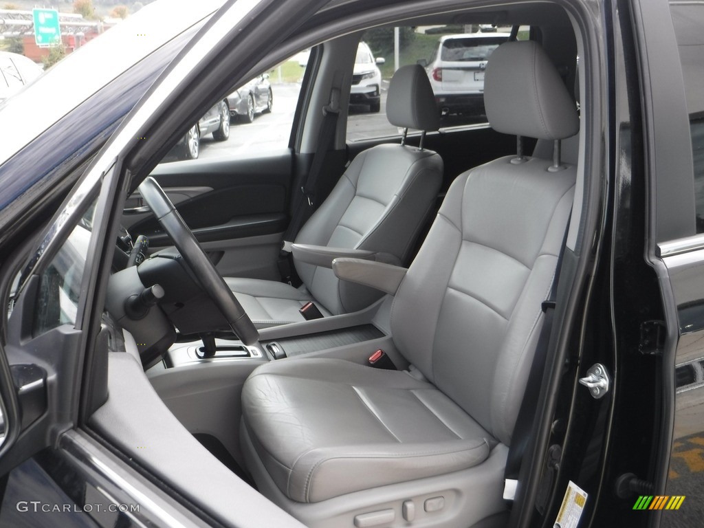2019 Pilot EX-L AWD - Crystal Black Pearl / Gray photo #16