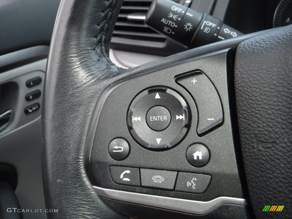 2019 Pilot EX-L AWD - Crystal Black Pearl / Gray photo #25