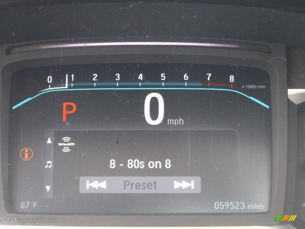 2019 Pilot EX-L AWD - Crystal Black Pearl / Gray photo #34