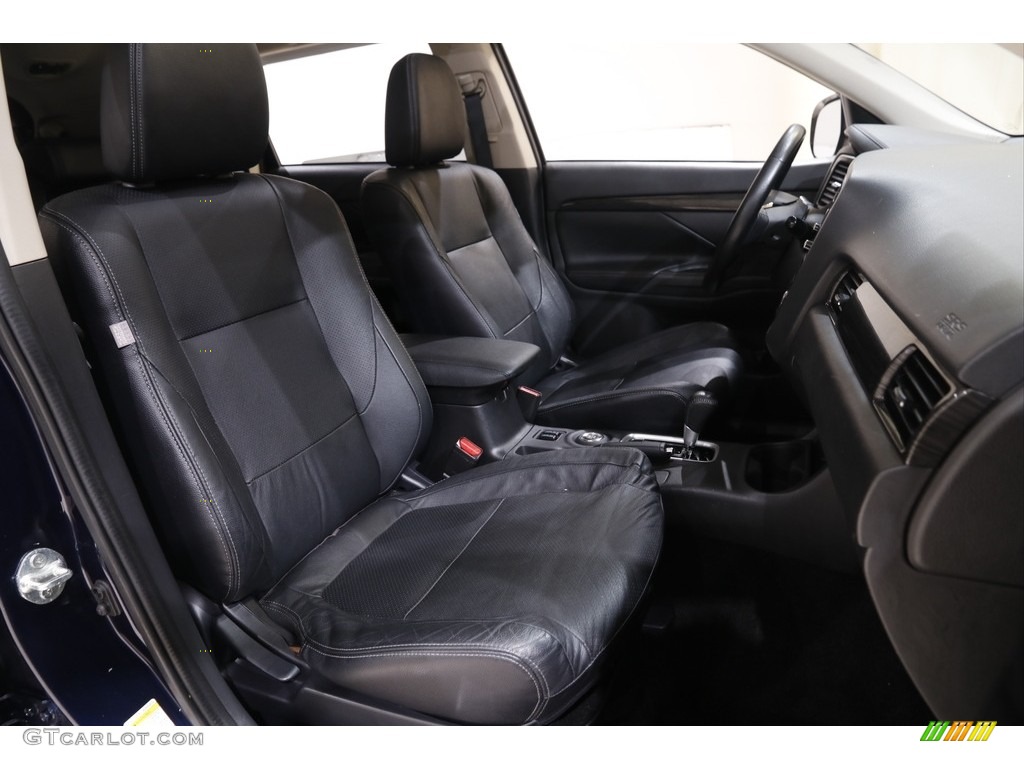 Black Interior 2016 Mitsubishi Outlander SEL S-AWC Photo #142925943