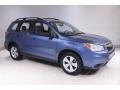 2015 Quartz Blue Pearl Subaru Forester 2.5i  photo #1