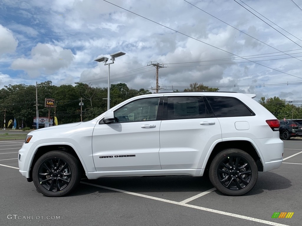 Bright White 2021 Jeep Grand Cherokee Laredo 4x4 Exterior Photo #142926675