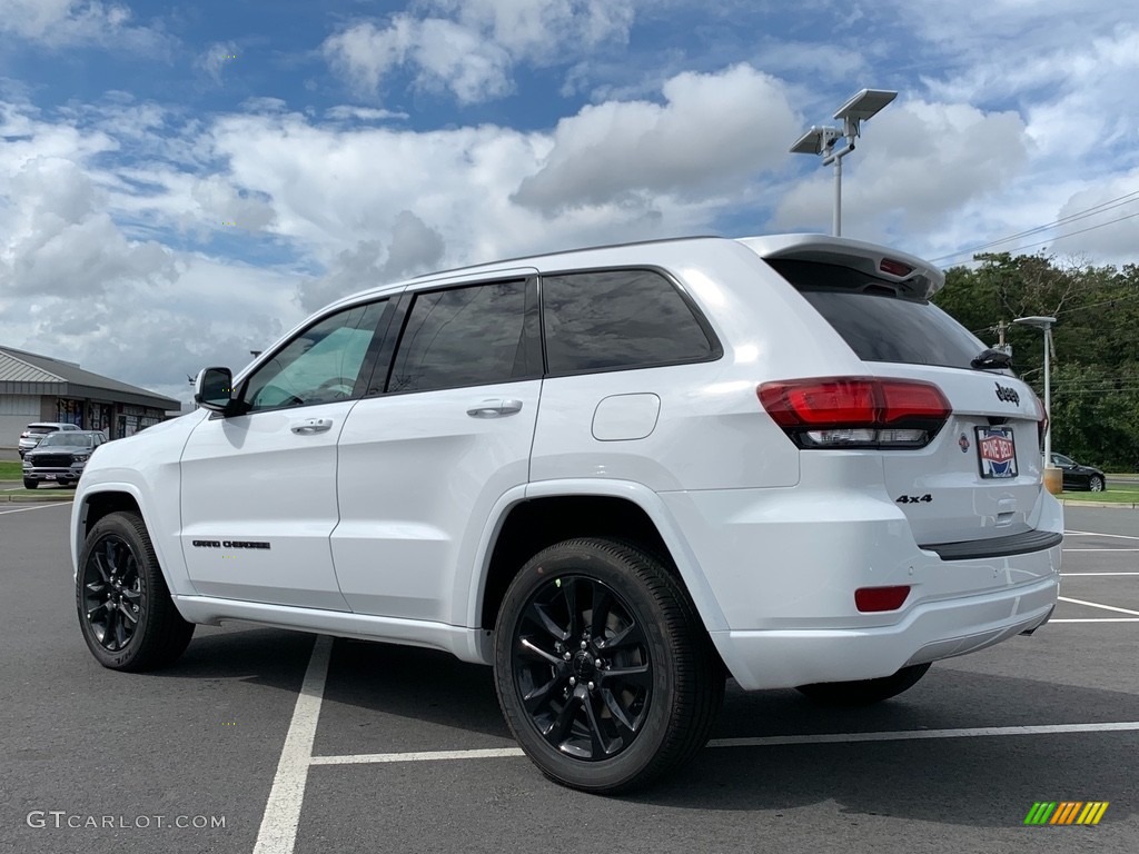 Bright White 2021 Jeep Grand Cherokee Laredo 4x4 Exterior Photo #142926717