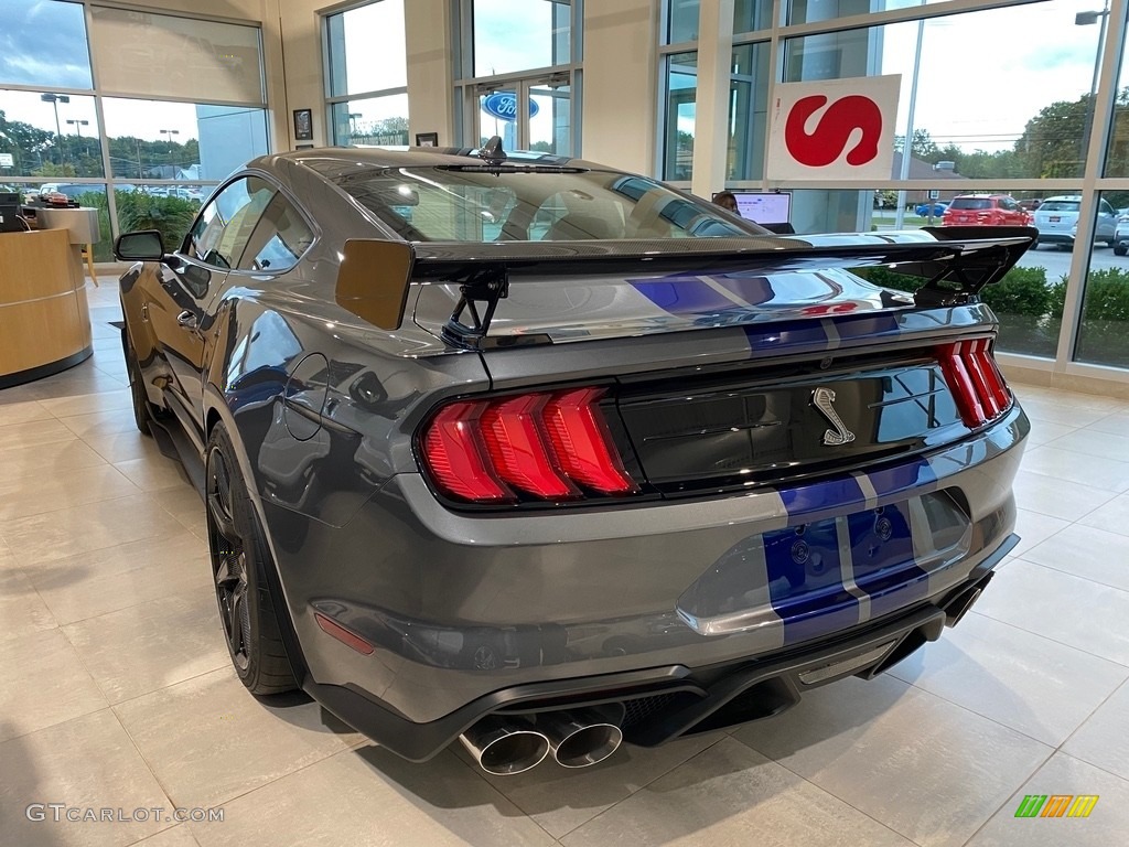 2021 Mustang Shelby GT500 - Carbonized Gray Metallic / GT500 Ebony/Smoke Gray Accents photo #3