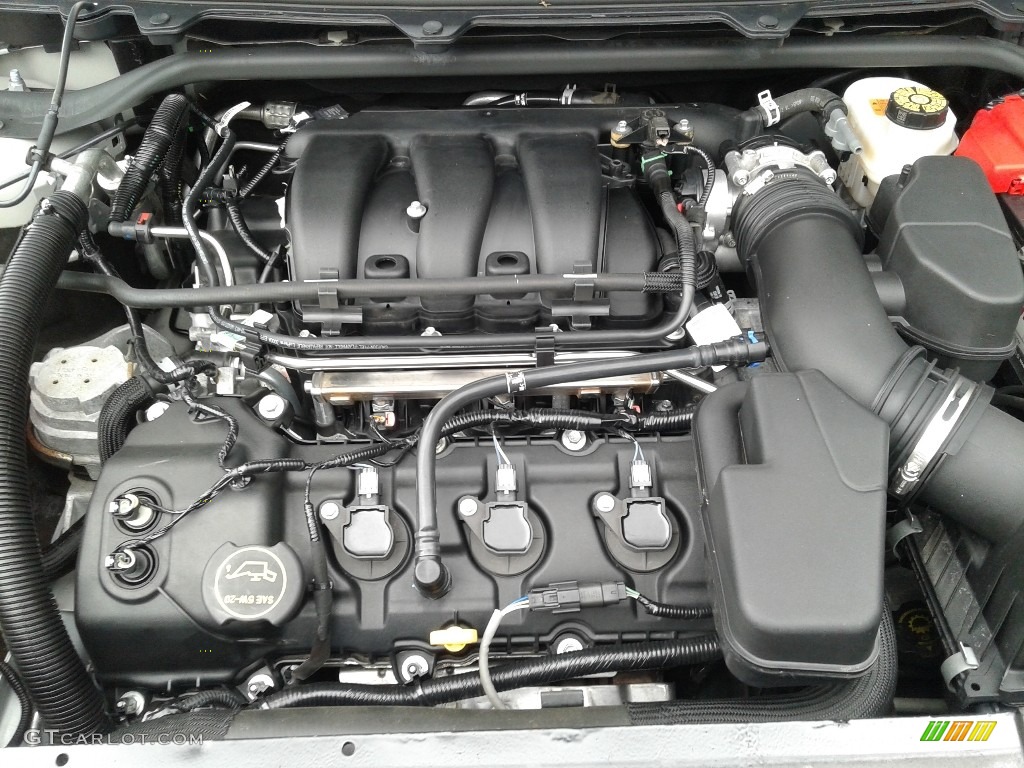 2019 Ford Flex Limited AWD 3.5 Liter DOHC 24-Valve Ti-VCT V6 Engine Photo #142926861