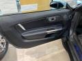 2021 Ford Mustang GT500 Ebony/Smoke Gray Accents Interior Door Panel Photo