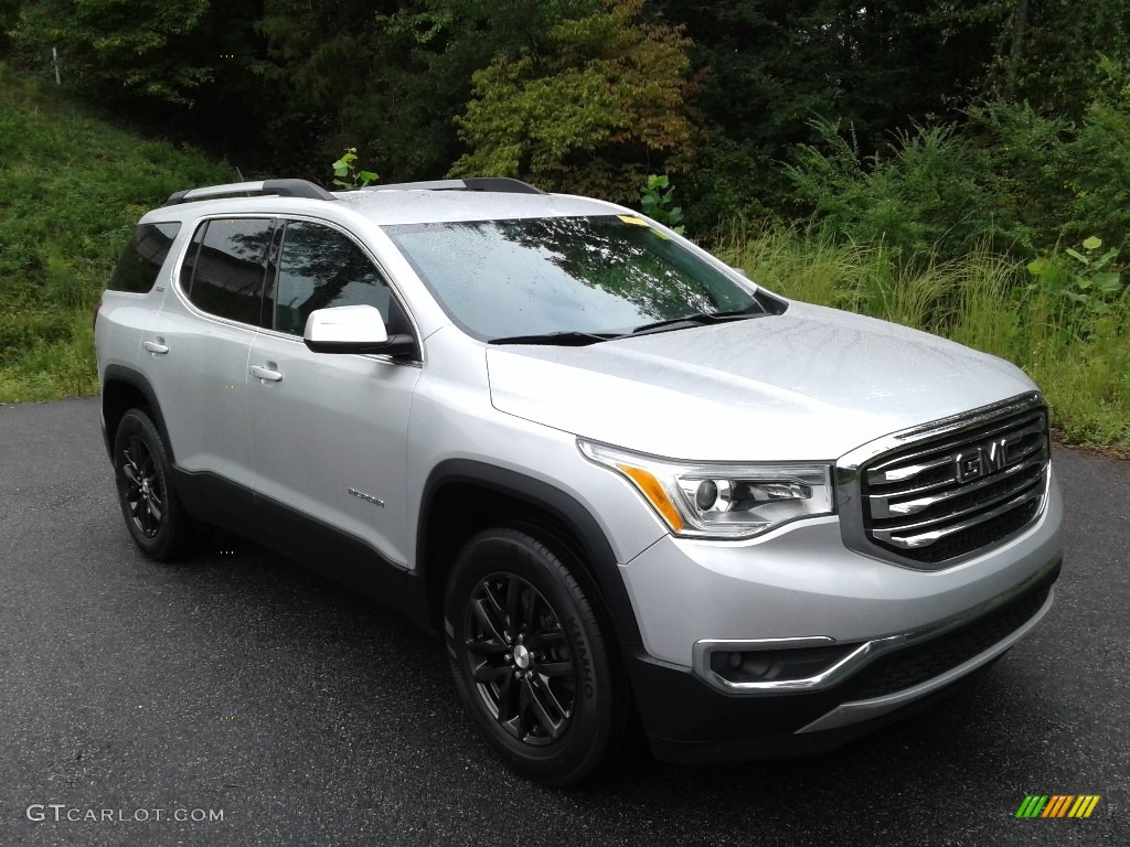 Quicksilver Metallic 2018 GMC Acadia SLT Exterior Photo #142927446