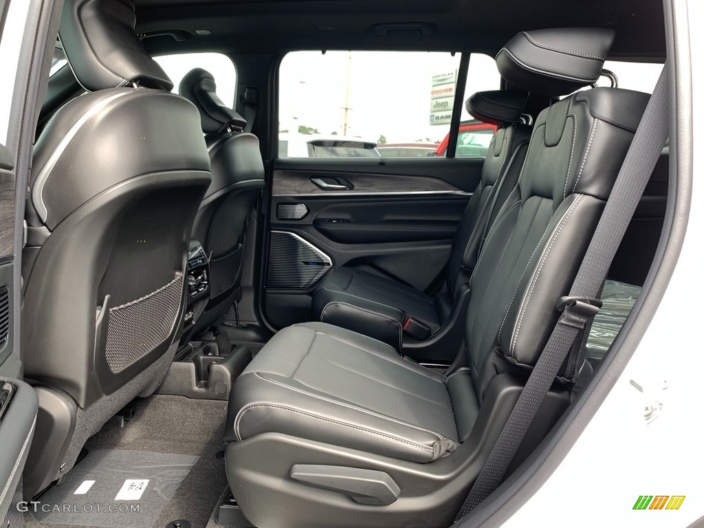 2021 Jeep Grand Cherokee L Overland 4x4 Rear Seat Photo #142927773