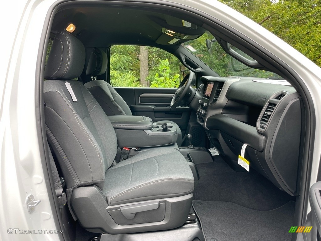 Black Interior 2022 Ram 2500 Tradesman Regular Cab 4x4 Photo #142928337