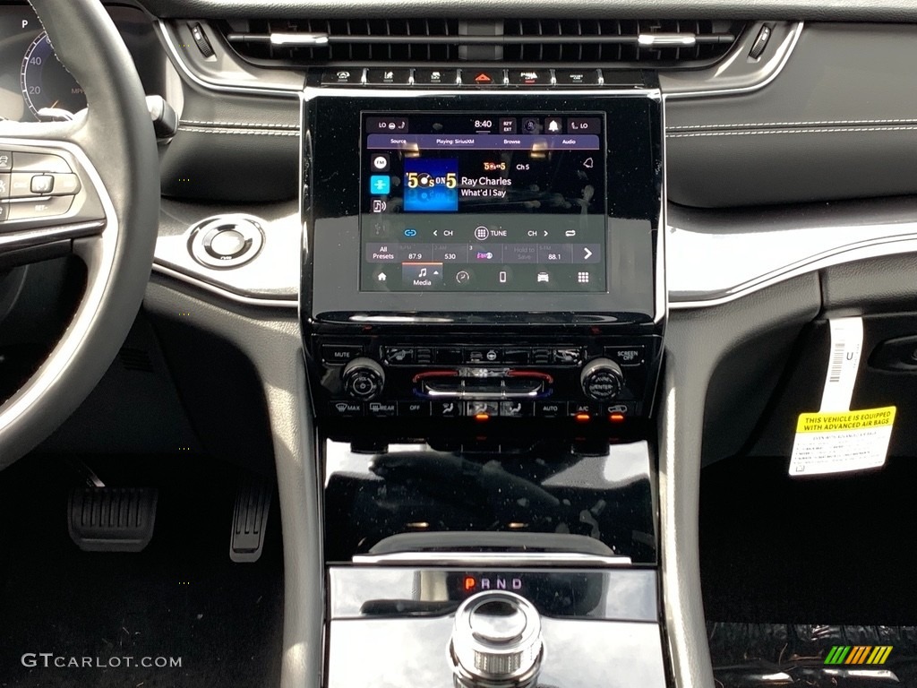 2021 Grand Cherokee L Laredo 4x4 - Baltic Gray Metallic / Black photo #7