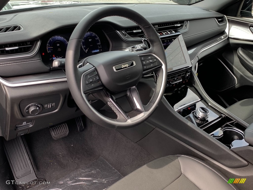 2021 Grand Cherokee L Laredo 4x4 - Baltic Gray Metallic / Black photo #10