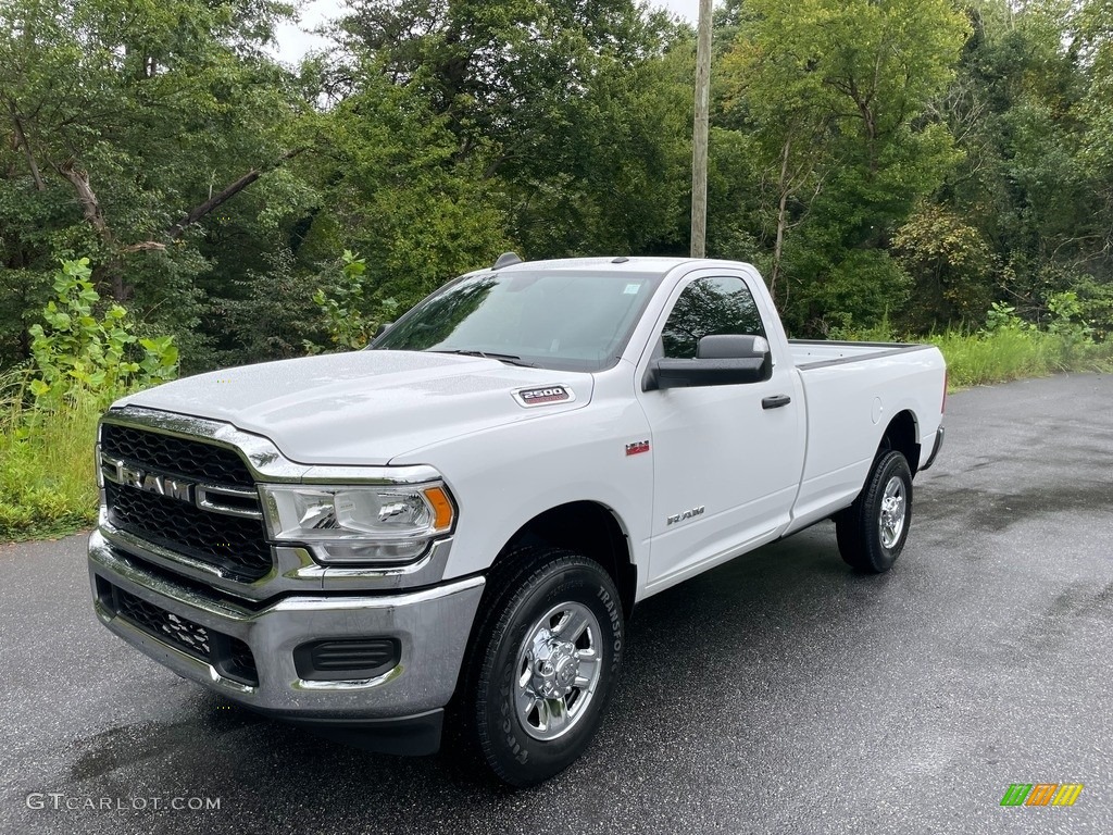 Bright White 2022 Ram 2500 Tradesman Regular Cab 4x4 Exterior Photo #142928601