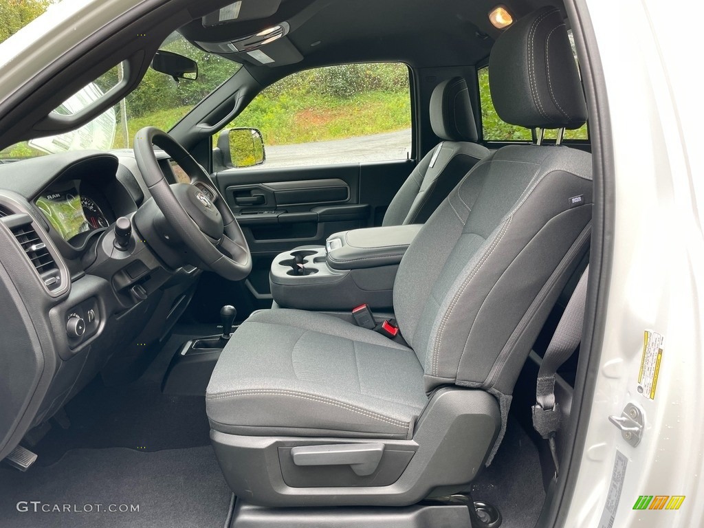 Black Interior 2022 Ram 2500 Tradesman Regular Cab 4x4 Photo #142928793