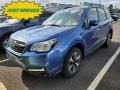 Quartz Blue Pearl 2017 Subaru Forester 2.5i Premium