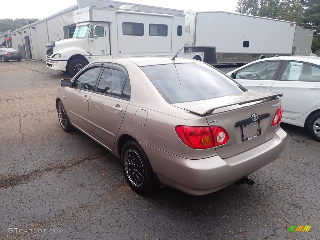 2003 Corolla LE - Charcoal Gray Metallic / Pebble Beige photo #9