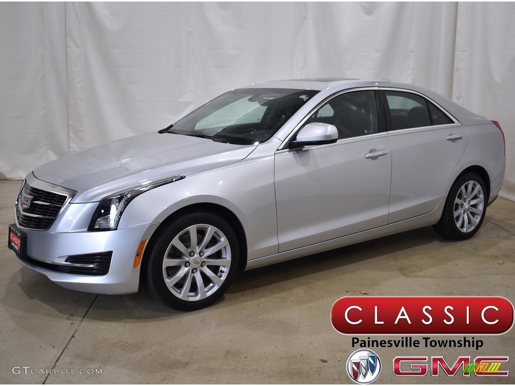 2017 ATS AWD - Radiant Silver Metallic / Light Platinum w/Jet Black Accents photo #1