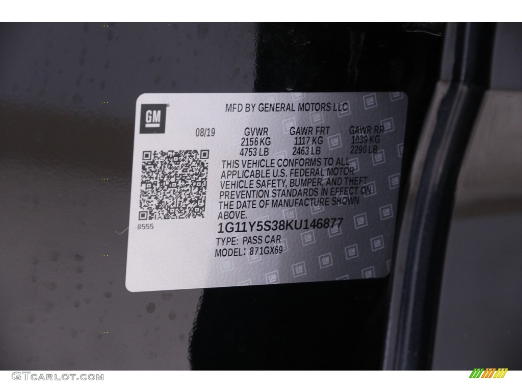 2019 Impala LS - Black / Jet Black/­Dark Titanium photo #20