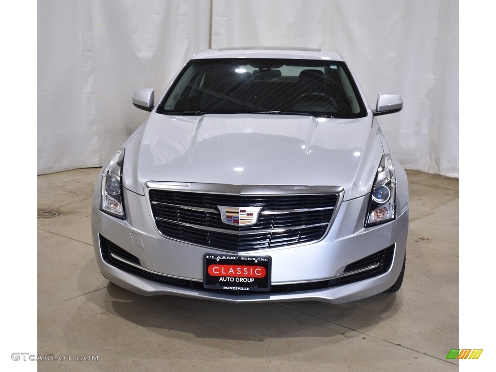 2017 ATS AWD - Radiant Silver Metallic / Light Platinum w/Jet Black Accents photo #4