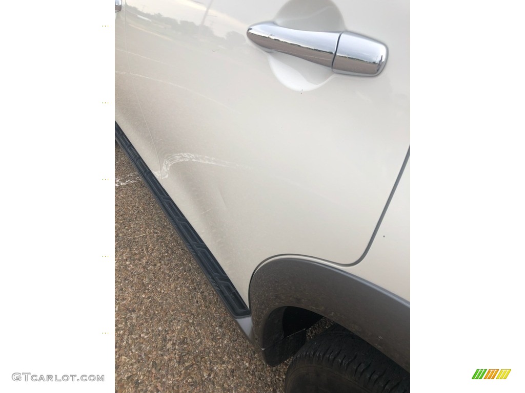 2017 Armada Platinum 4x4 - Pearl White / Tan photo #10