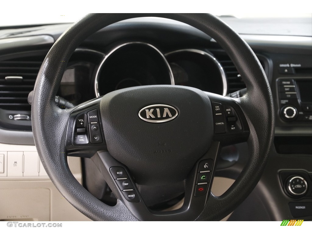 2012 Optima LX - Satin Metal / Beige photo #7