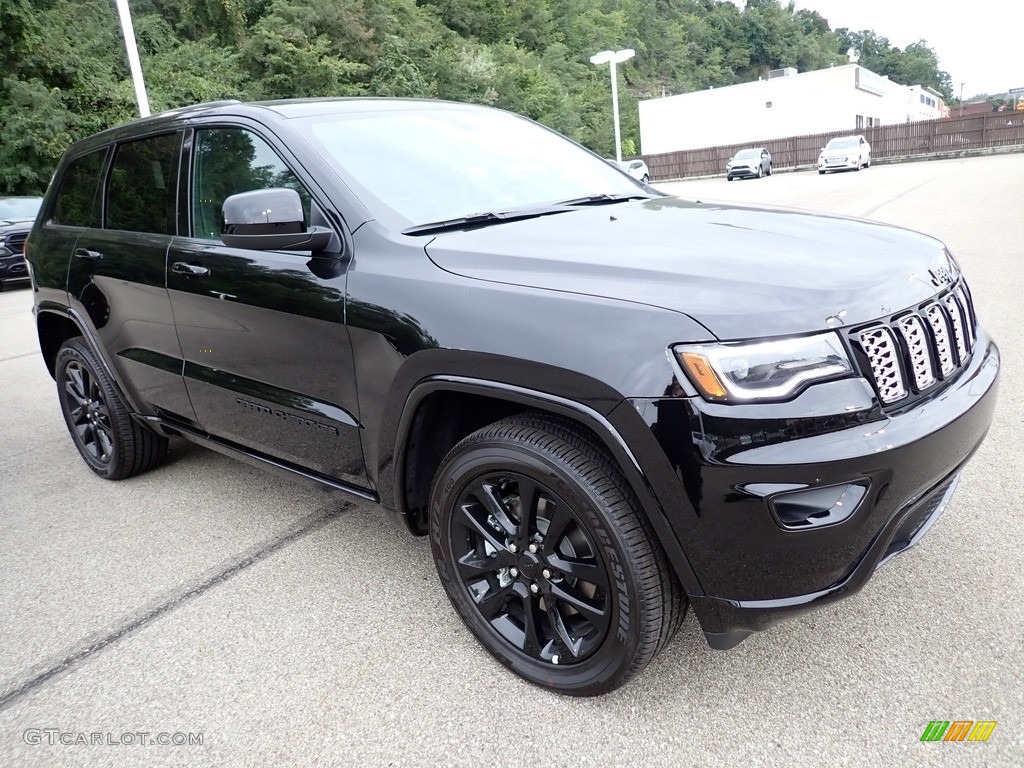 Diamond Black Crystal Pearl 2021 Jeep Grand Cherokee Laredo 4x4 Exterior Photo #142930812