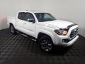 Super White 2018 Toyota Tacoma Limited Double Cab 4x4 Exterior