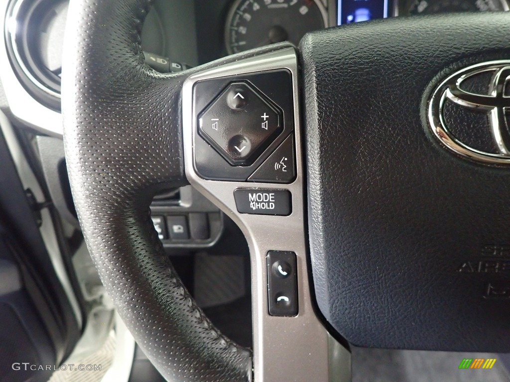 2018 Toyota Tacoma Limited Double Cab 4x4 Hickory Steering Wheel Photo #142932245
