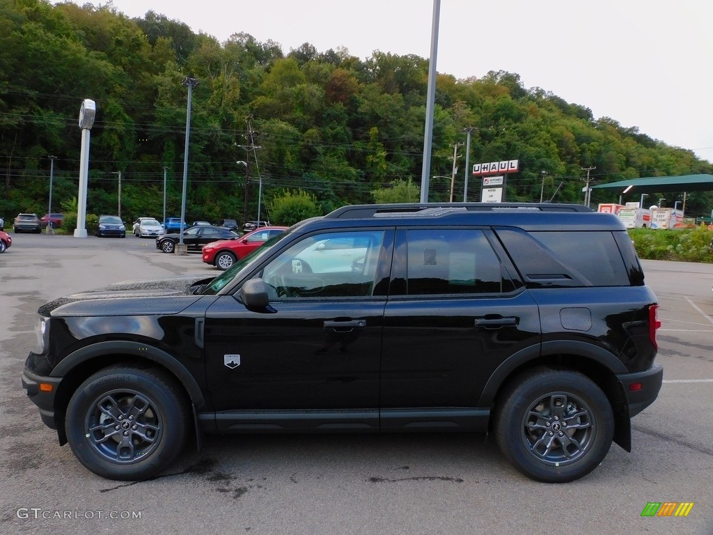 Shadow Black 2021 Ford Bronco Sport Big Bend 4x4 Exterior Photo #142932667