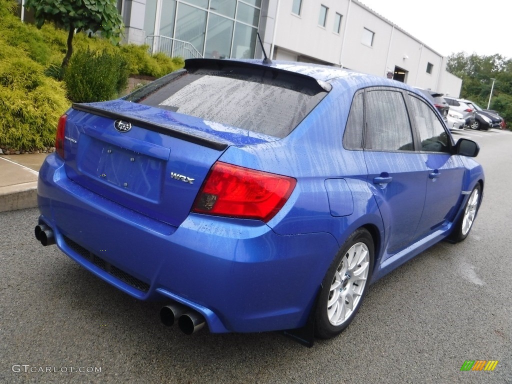 2014 Impreza WRX 4 Door - Plasma Blue Pearl / Carbon Black photo #17