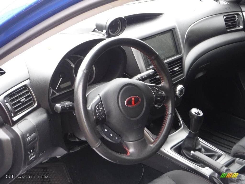 2014 Impreza WRX 4 Door - Plasma Blue Pearl / Carbon Black photo #19