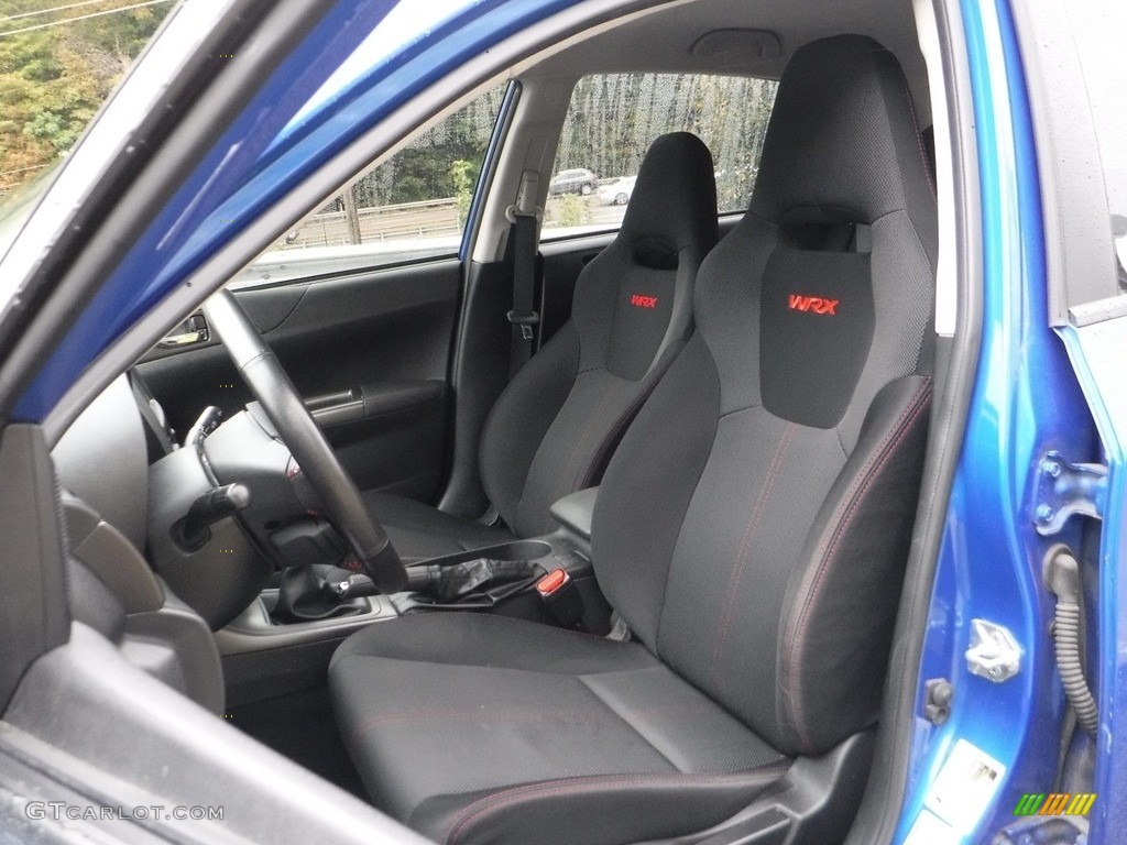 2014 Impreza WRX 4 Door - Plasma Blue Pearl / Carbon Black photo #21