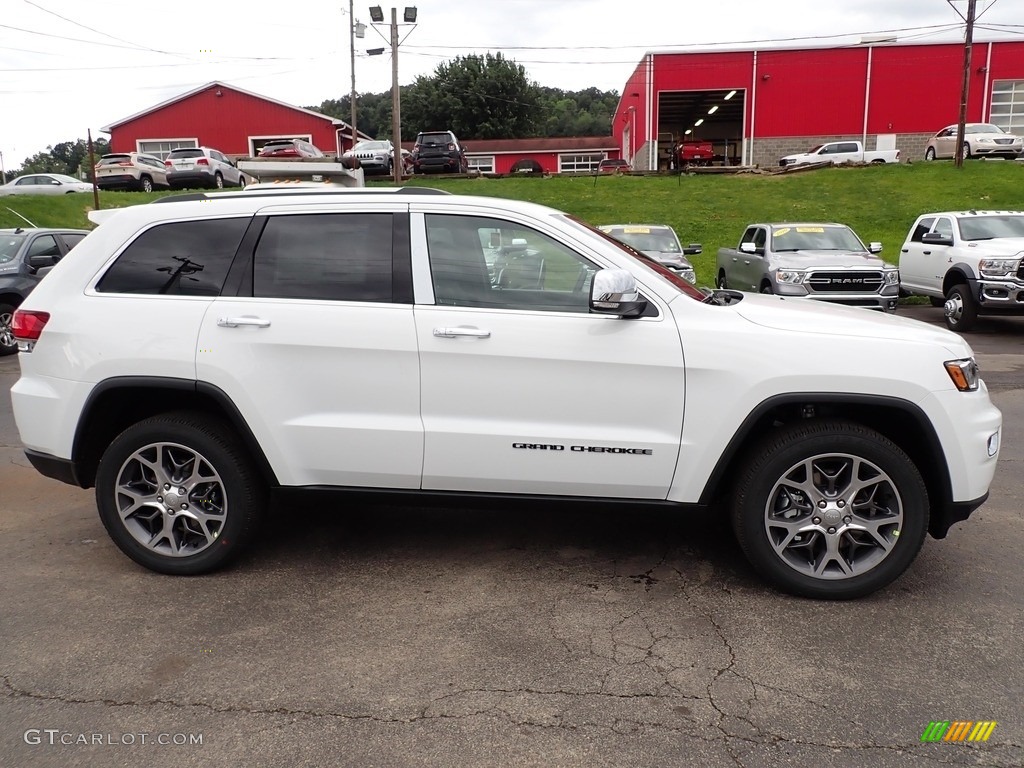 Bright White 2021 Jeep Grand Cherokee Limited 4x4 Exterior Photo #142934013