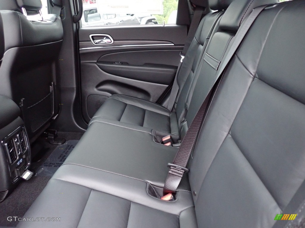 Black Interior 2021 Jeep Grand Cherokee Limited 4x4 Photo #142934127