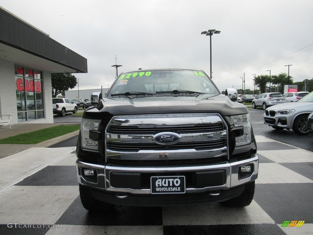 2016 F150 King Ranch SuperCrew 4x4 - Shadow Black / King Ranch Java photo #2