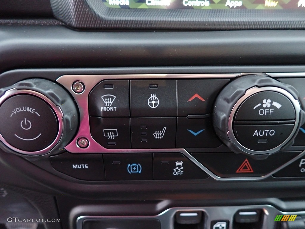 2021 Jeep Wrangler Unlimited Sahara 4xe Hybrid Controls Photo #142934730