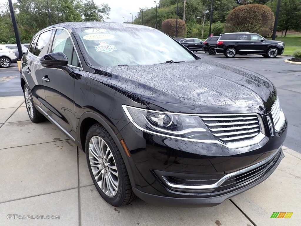 2018 MKX Reserve AWD - Black Velvet / Cappuccino photo #8