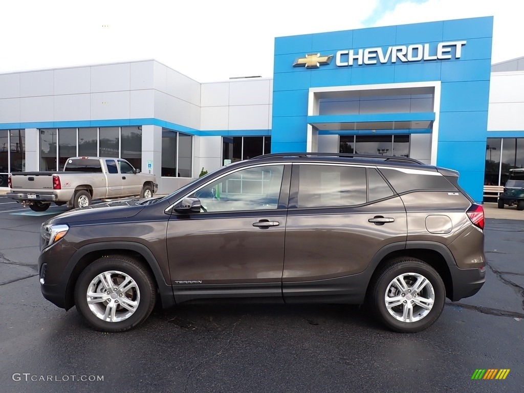 2019 Terrain SLE AWD - Smokey Quartz Metallic / Jet Black photo #3